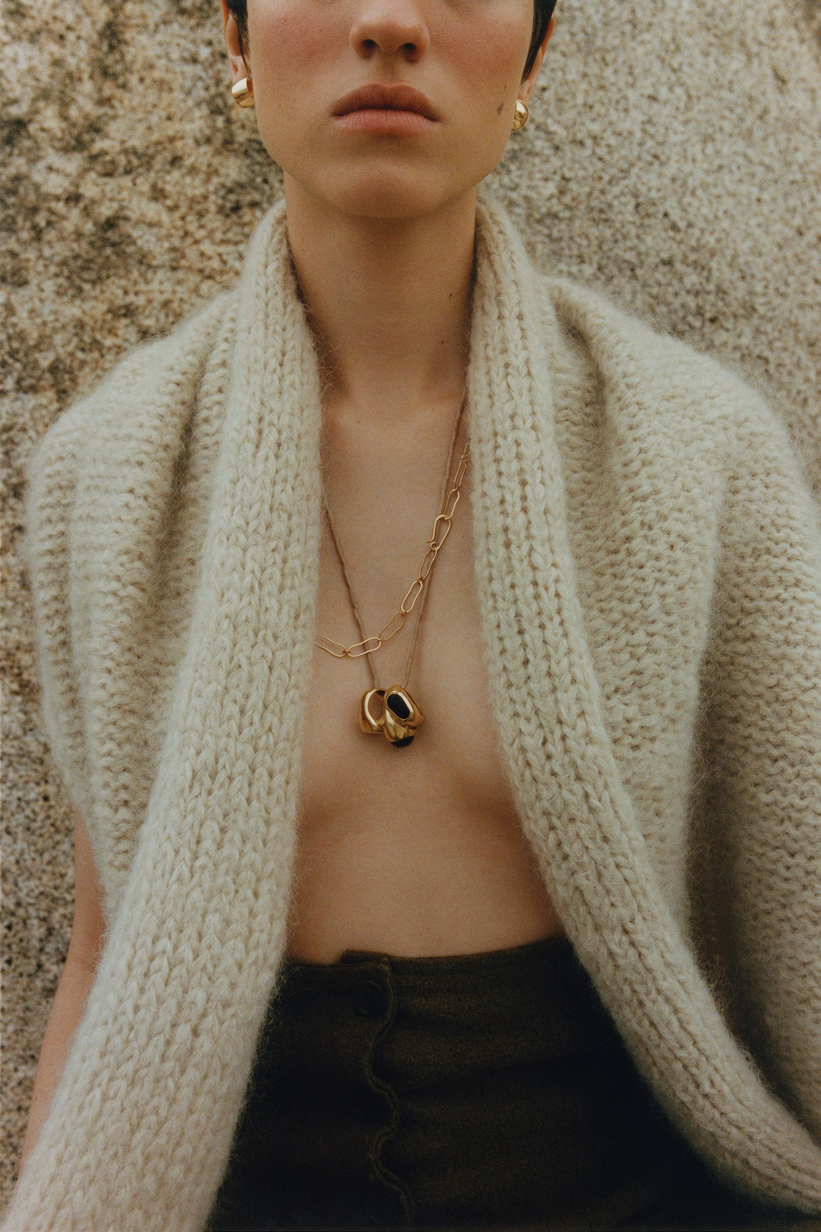 Mini Dahlia Earrings