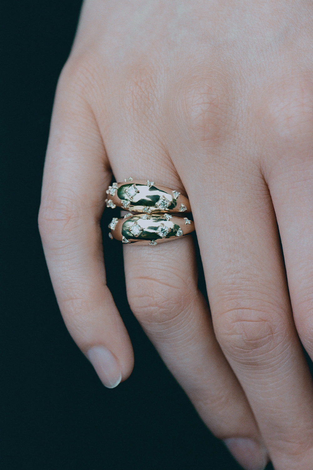 Mystic Diamond Signet