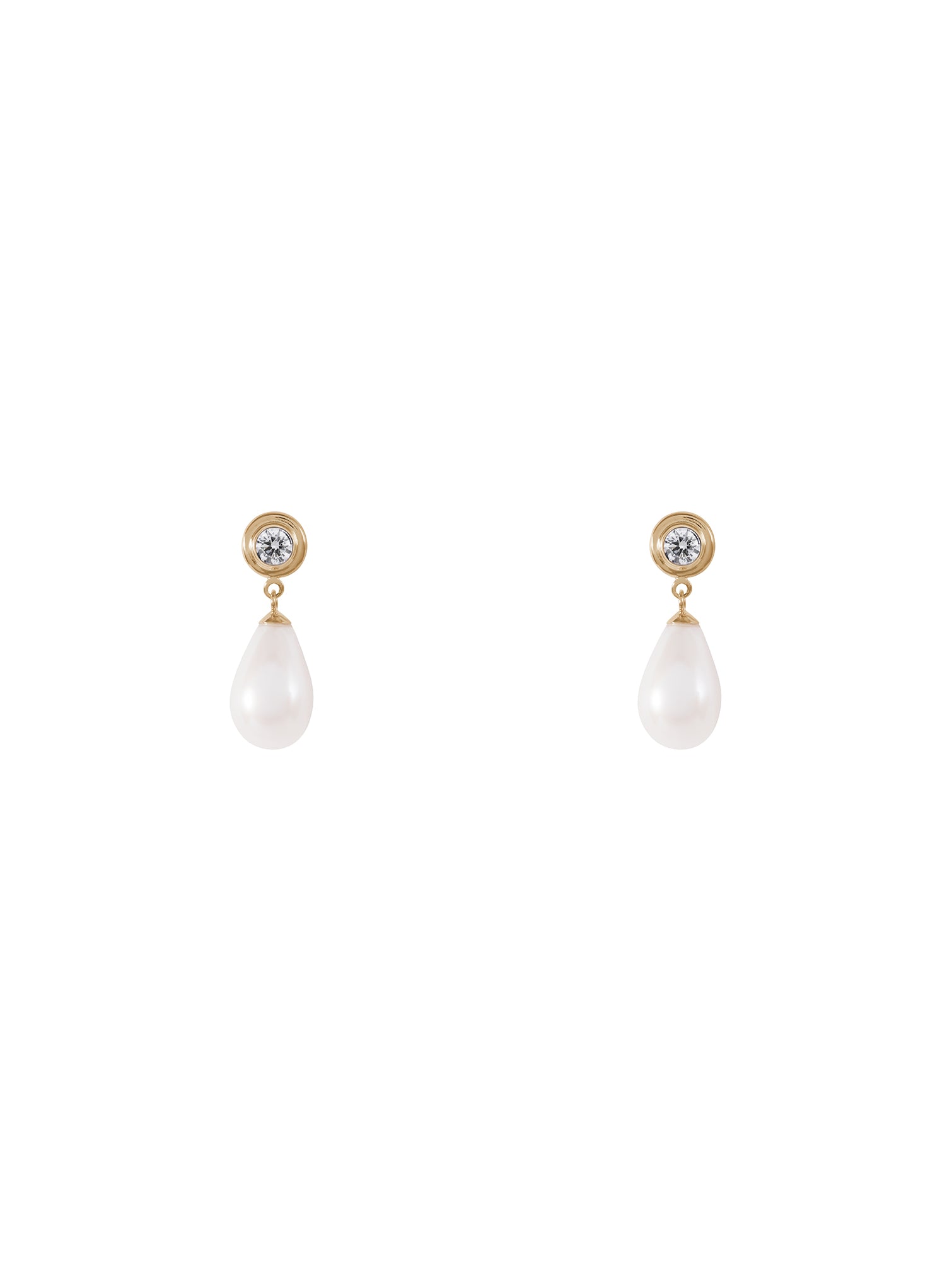 Pearl Bluebell Earrings