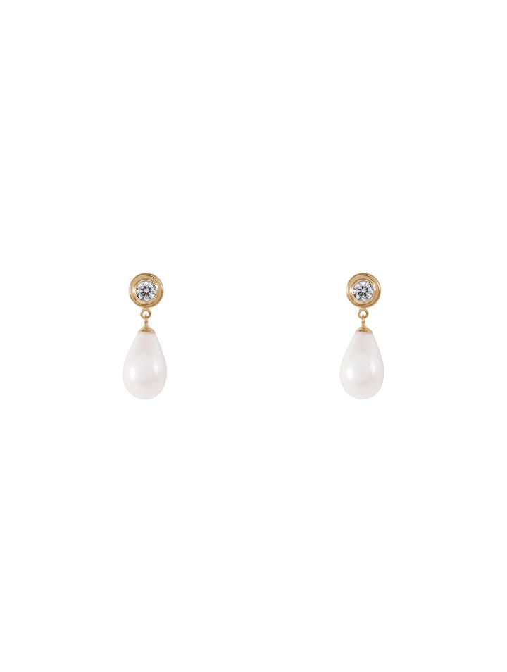 Pearl Bluebell Earrings