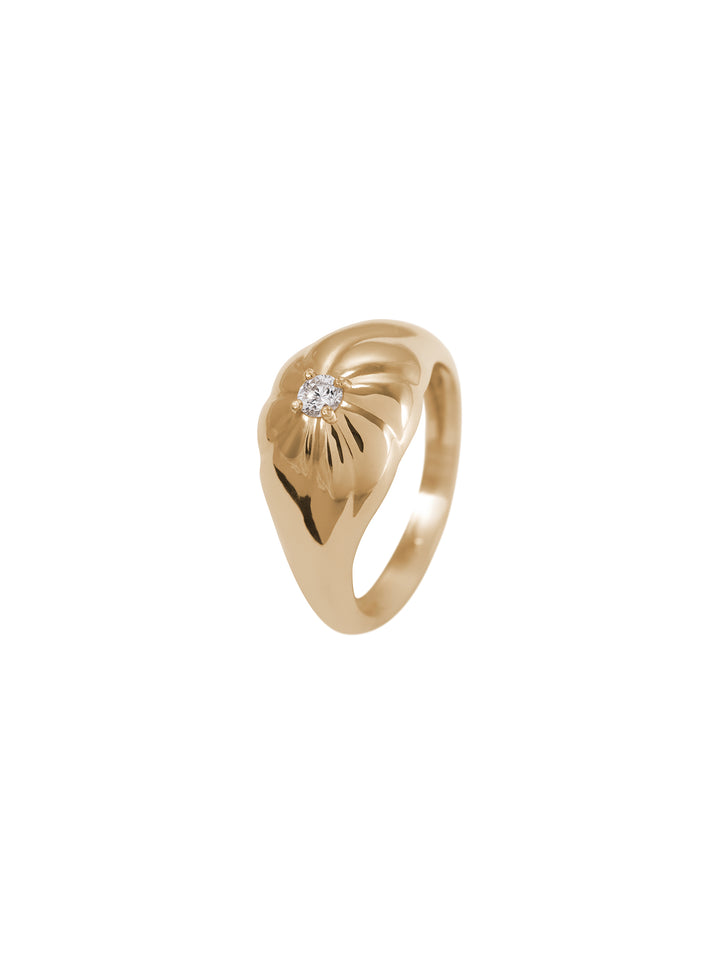 Glimmer Diamond Signet