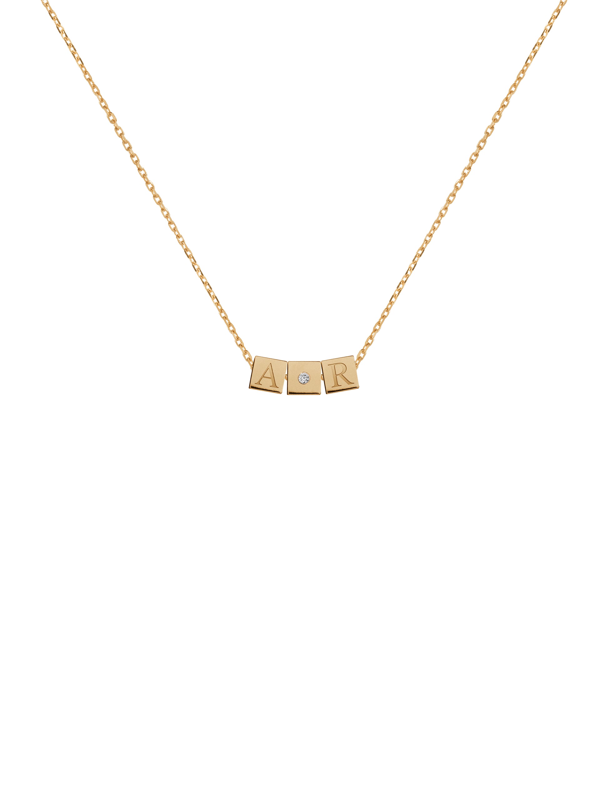 Cubic Diamond Necklace