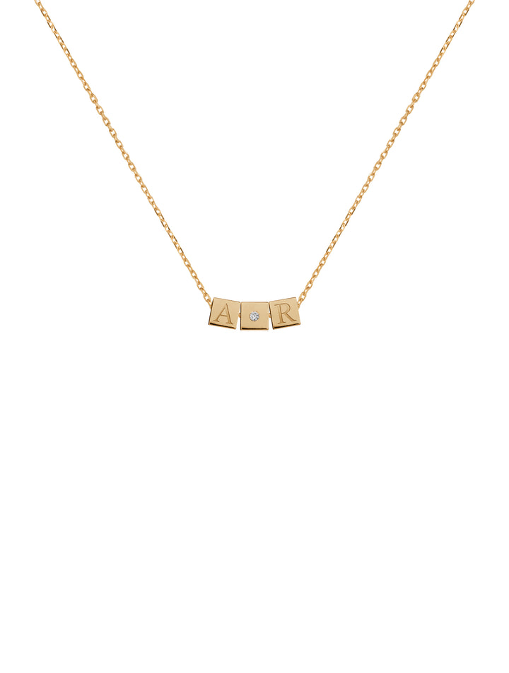 Cubic Diamond Necklace