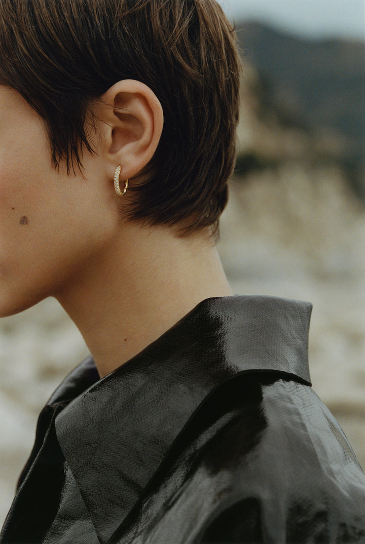 Gemma Oval Earrings