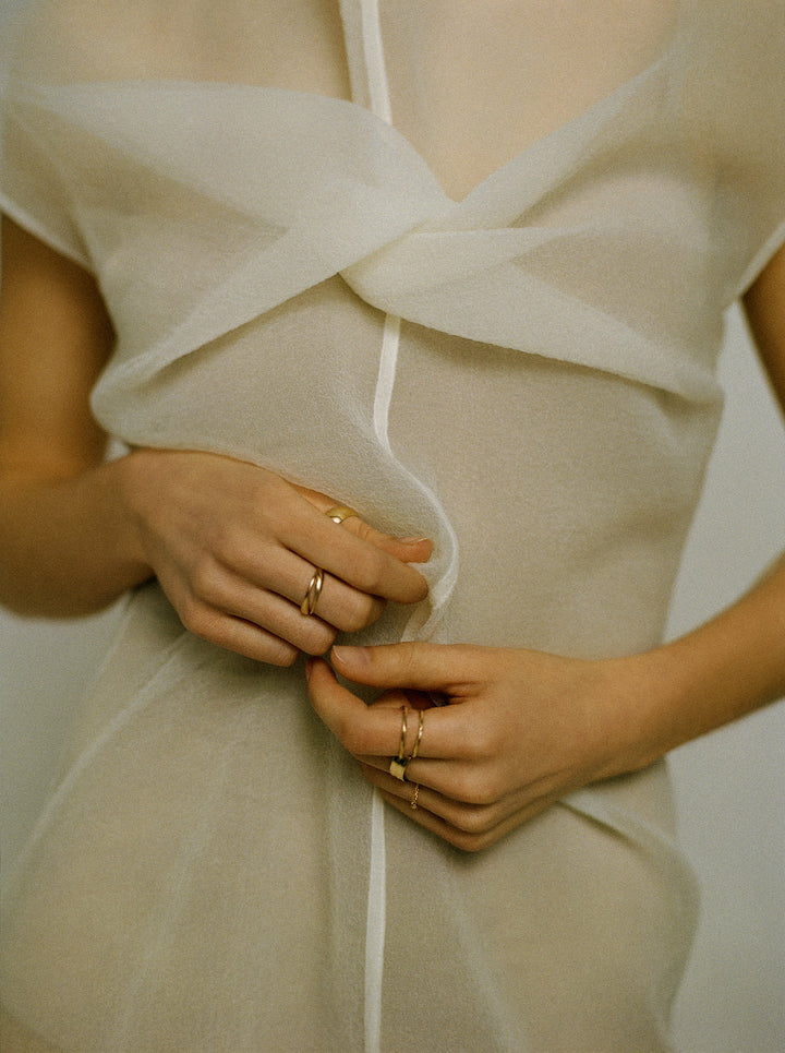 Calla Double Ring